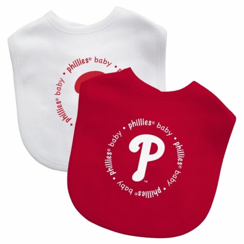 Philadelphia Phillies Bibs 2 Pack Perspective: front