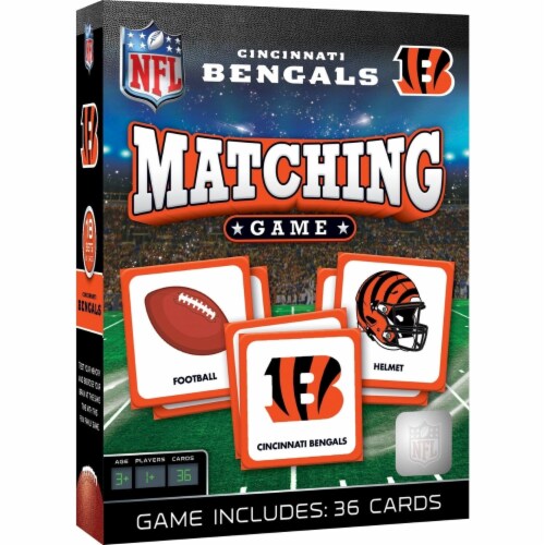 NFL Cincinnati Bengals Matching Game, 1 ct - Fry’s Food Stores