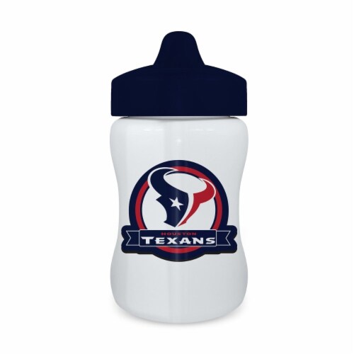 Baby Fanatic Toddler and Baby Unisex 9 oz. Sippy Cup NFL Houston Texans Perspective: front