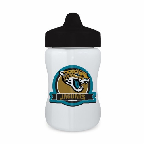 Baby Fanatic Toddler and Baby Unisex 9 oz. Sippy Cup NFL Jacksonville Jaguars Perspective: front