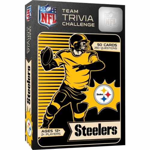 Pittsburgh Steelers Trivia Game Perspective: front