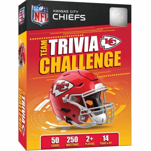 Kansas City Chiefs Trivia Game Perspective: front