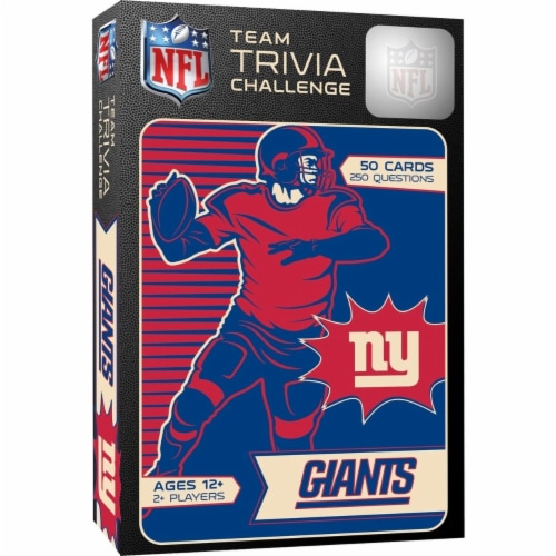 New York Giants Trivia Game Perspective: front