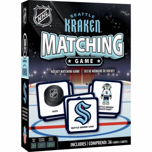 Seattle Kraken Matching Game Perspective: front