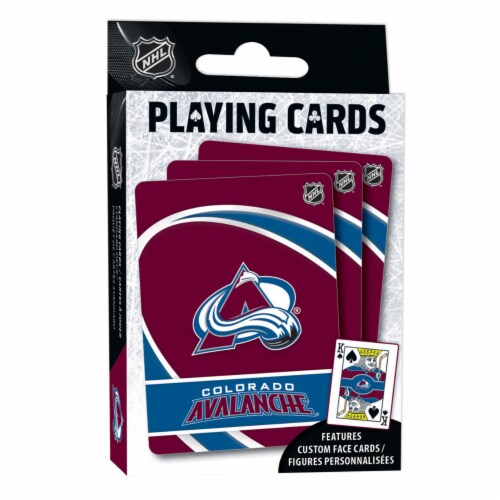 MasterPieces Family Games NHL Colorado Avalanche Playing Cards