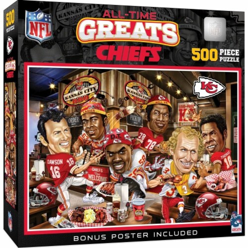 Kansas City Chiefs All-Time Greats 500 pc, 1 unit - Kroger