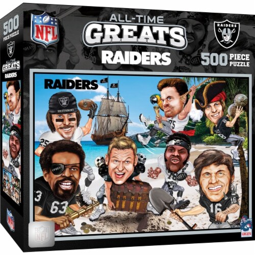 LVR NFL All-Time Greats Puzzle Perspective: front