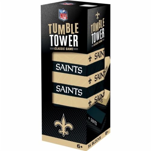 New Orleans Saints Tumble Tower Perspective: front