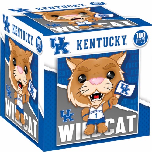 University of Kentucky® Wildcats Mascot Square Puzzle Perspective: front
