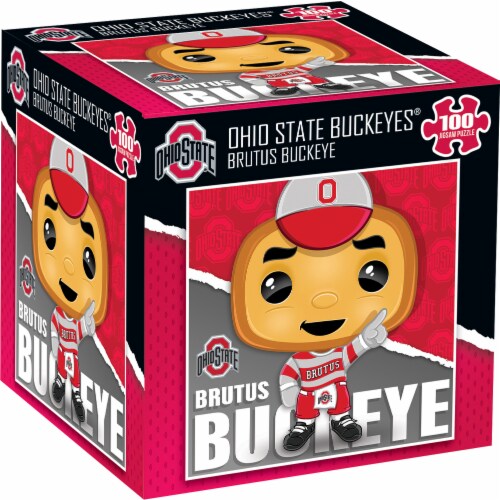 MasterPieces Ohio State Brutus Buckeye Square Puzzle Perspective: front