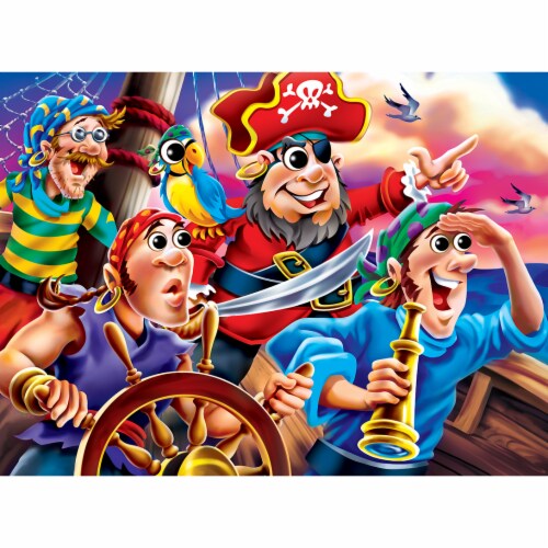 Masterpieces Googly Eyes - Pirates 48 Piece Jigsaw Puzzle, 48 pc - Kroger