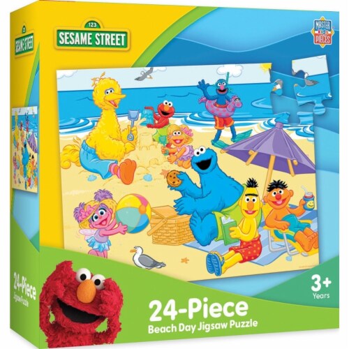 Masterpieces Sesame Street Beach Day 24 Piece Jigsaw Puzzle 1 unit City Market