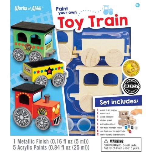 MasterPieces Works of Ahhh...® Choo Choo Train Set Perspective: front