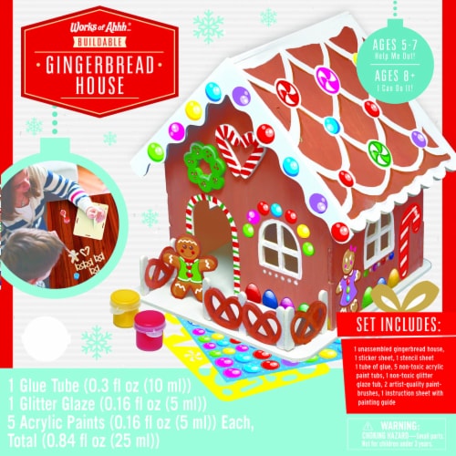 Create A Treat™ E-Z Build® Large Gingerbread House Kit, 35.2 oz