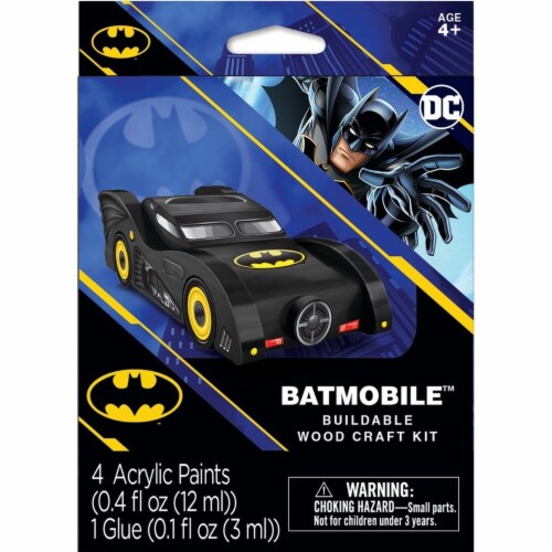 Works of Ahhh Craft Set - Batman Mini Batmobile Wood Craft Set, 1 unit -  Ralphs