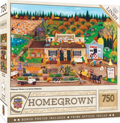 MasterPieces Peterson Farms Puzzle Perspective: front
