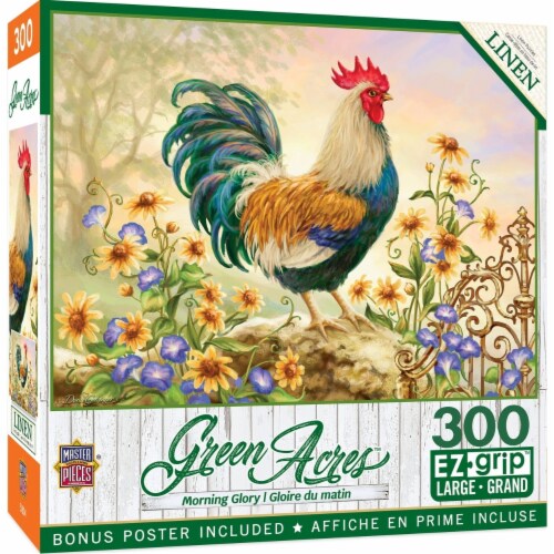 MasterPieces Morning Glory Puzzle Perspective: front