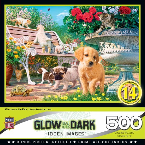 MasterPieces® Glow in the Dark Hidden Images™ Afternoon at the Park
