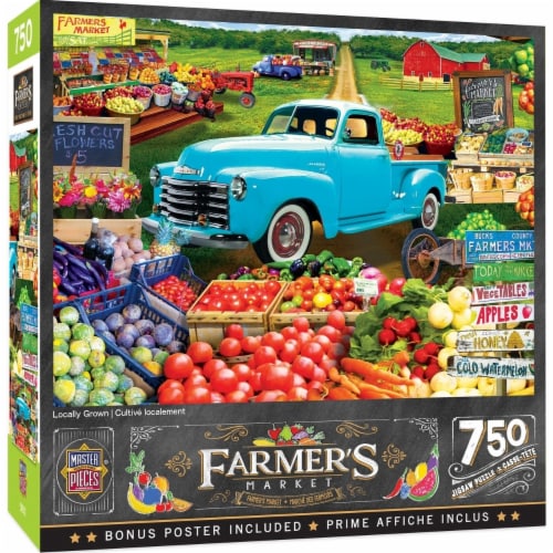MasterPieces® Locally Grown 750 pc Puzzle Perspective: front