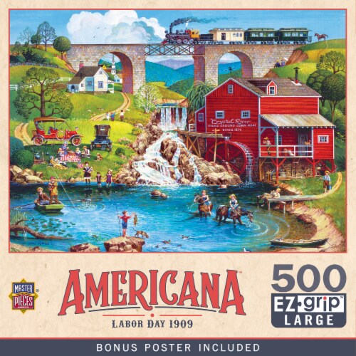 Labor Day 1909 500 Piece Jigsaw Puzzle Perspective: front