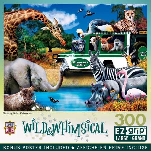 At the Watering Hole Puzzle - 300 piece At the Watering Hole Puzzle - 300 piece