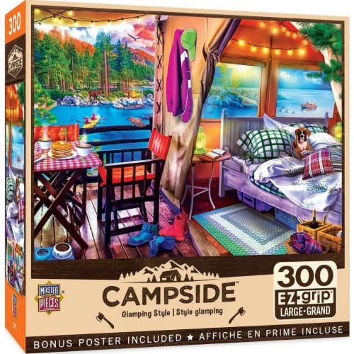 MasterPieces® EZ Grip™ Campside Puzzle Perspective: front