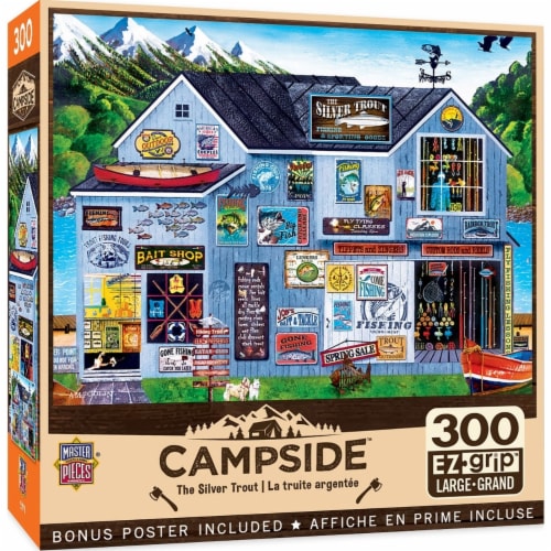 The Silver Trout 300 pc Perspective: front
