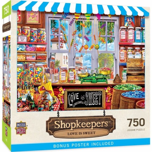 MasterPieces® Shopkeepers™ Love is Sweet Jigsaw Puzzle Perspective: front
