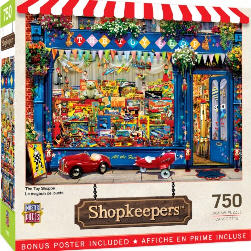 MasterPieces® Shopkeepers™ The Toy Shoppe Puzzle Perspective: front