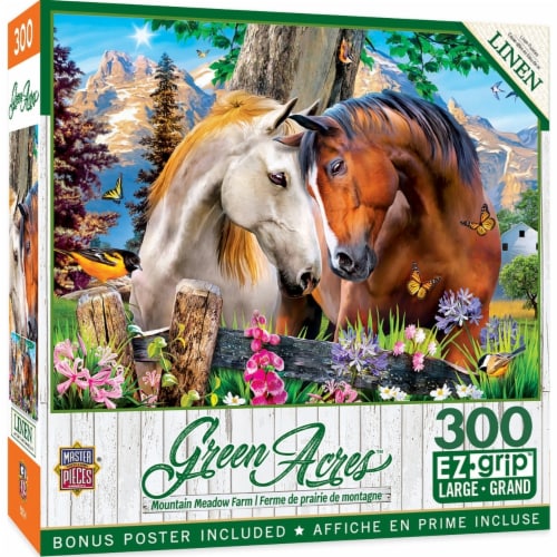 MasterPieces Mountain Meadow Farm EZ Grip™ Puzzle Perspective: front