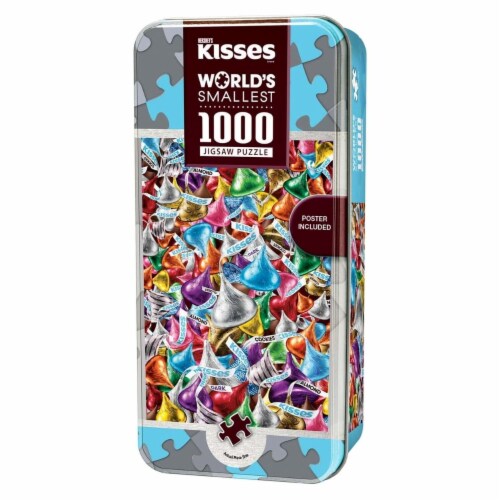 Hershey Kisses 1000 pc Perspective: front