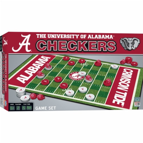 Classic Impressions NCAA The Unversity of Alabama® Checkers Perspective: front