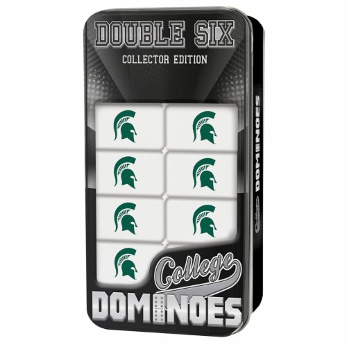 MasterPieces NCAA Michigan State Dominoes Perspective: front