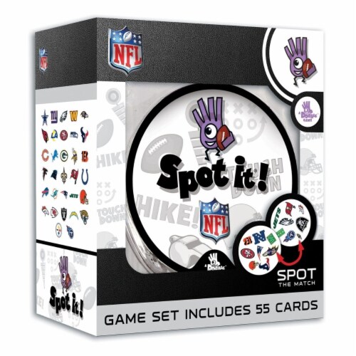 MasterPieces Spot It! NFL Edition Perspective: front