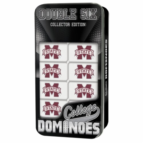 MasterPieces NCAA Mississippi State Dominoes Perspective: front