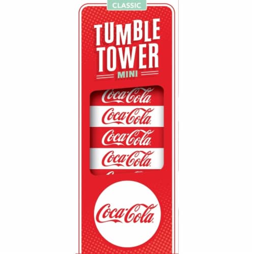 Coca Cola Mini Tumble Tower Perspective: front