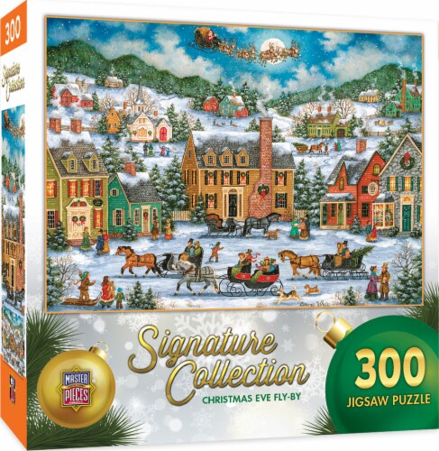 Masterpieces® Holiday Signature Collection Jigsaw Puzzle Perspective: front