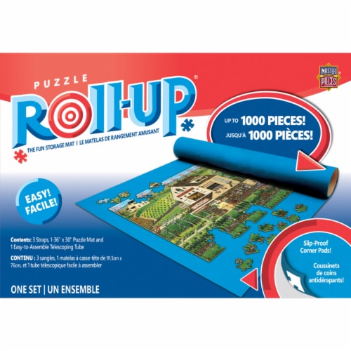 MasterPieces Accessories Jigsaw Puzzle Roll-Up Mat & Stow Box, 1