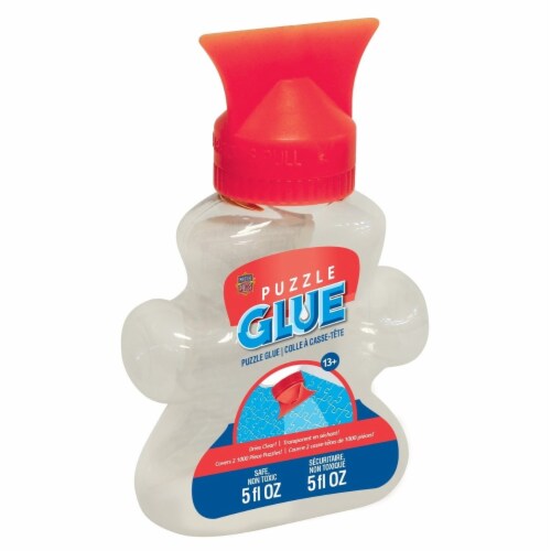 MasterPieces - Puzzle Glue with Sponge Applicator, 5oz - Clear, 1 unit -  Fry's Food Stores