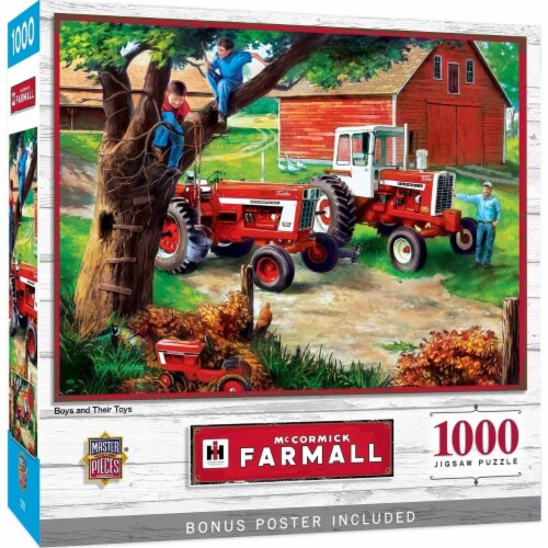 Boys and Their Toys 1000 pc Perspective: front