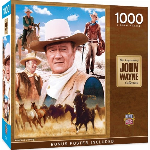 MasterPieces John Wayne Collection America's Cowboy Puzzle Perspective: front