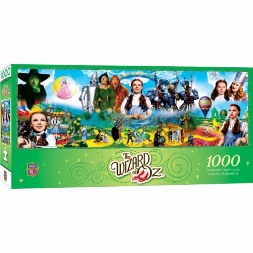 MasterPieces Wizard of Oz 1000 Piece Panoramic Puzzle Perspective: front
