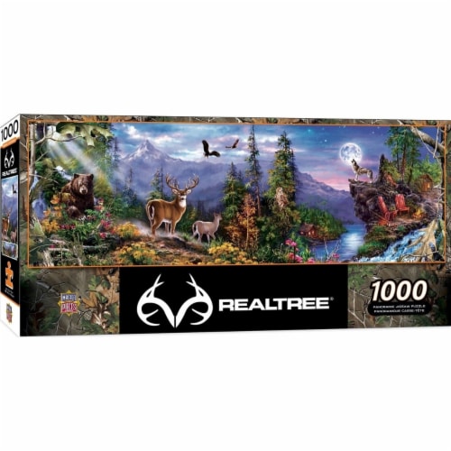 MasterPieces 1000 Piece Panoramic Puzzle - Realtree Perspective: front