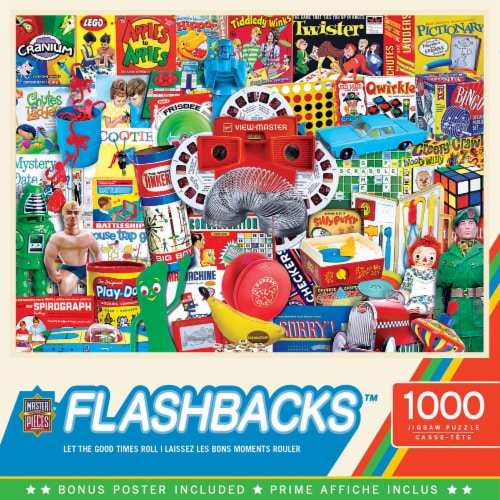 Master Pieces® Flashback™ Jigsaw Puzzle Perspective: front