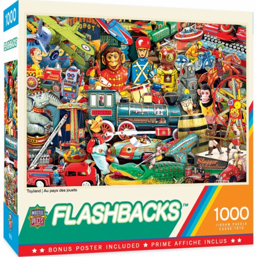MasterPieces® Flashbacks™ Toyland Puzzle Perspective: front
