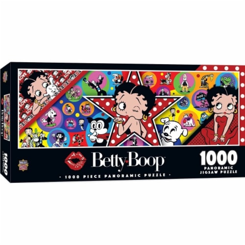 MasterPieces 1000 Piece Panoramic Puzzle - Betty Boop Perspective: front