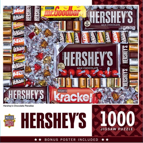 MasterPieces® Hershey's Chocolate Paradise Jigsaw Puzzle Perspective: front