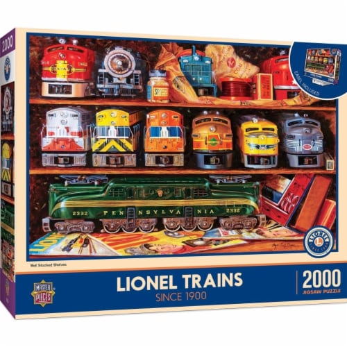 MasterPieces® Lionel Trains Signature Jigsaw Puzzle Perspective: front