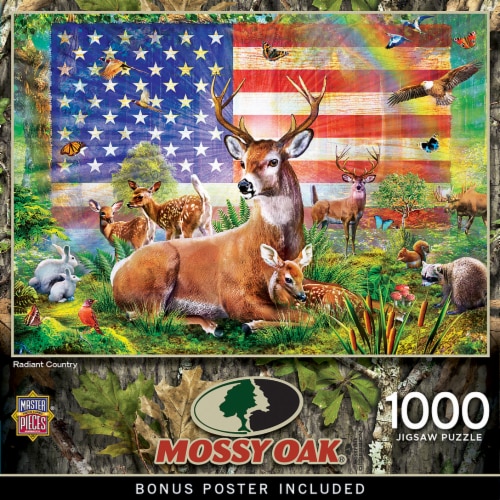 MasterPieces® Mossy Oak® Radiant Country Puzzle Perspective: front