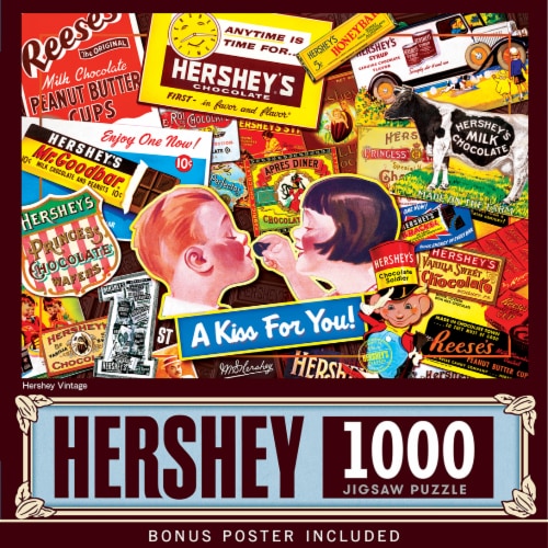 MasterPieces® Hershey's® Vintage Jigsaw Puzzle Perspective: front